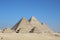 Egypt three pyramids