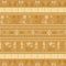 Egypt writing seamless pattern. Hieroglyphic egyptian language symbols