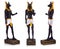 The Egyptian ancient art Anubis Sculpture  Figurine Statue on white background