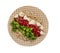 Egyptian Barley Salad with Pomegranate Vinaigrette