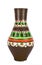 Egyptian decorated colorful pottery vessel (arabic: Kolla)