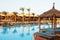 Egyptian Hotel resort background