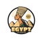 Egyptian museum, Nefertiti and pharaoh pyramids