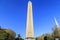 Egyptian obelisk in Istanbul. Ancient Egyptian obelisk of Pharaoh Tutmoses in Hippodrome square of Istanbul, Turkey