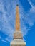 Egyptian Obelisk trinita` monti Rome Italy