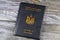 Egyptian passport black book, Translation of Arabic words (Arab republic of Egypt\'s passport)