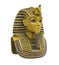 Egyptian Pharaoh Mask Isolated