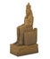 Egyptian Pharaoh Statue Isolated