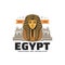 Egyptian pharaoh Tutankhamen, Egypt Cairo travel