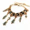 Egyptian Pharaohess Inspired Anklet - Graffiti-inspired Details