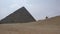 Egyptian pyramids, a bit of sandstorm but still very beautiful