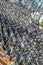Egyptian revolution, demonstrations Prayed Friday prayers in front of Ibrahim Mosque in Alexandria