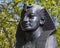 Egyptian Sphinx at Cleopatras Needle in London, UK