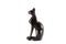 Egyptian statuette of a black cat