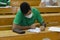 Egyptian students have started exams and in-class education amid Covid-19 strict preventive and precautionary measures