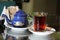 Egyptian Tea and kettle