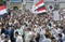 Egyptians demonstrating against Military Council