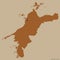 Ehime, prefecture of Japan, on solid. Pattern