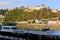 Ehrenbreitstein Fortress above the Rhine River in Germany