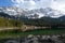 Eibsee and Zugspitze