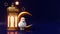 Eid al-Adha Feast of Sacrifice Muslim religion holiday Islamic Ramadan End 3d animation lantern sheep sacrifice crescent