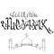Eid Mubarak handwritten lettering. Vector calligraphy with mosque on white background for your design