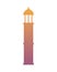 Eid mubarak towers isolated icon