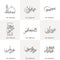 Eid Mubarak written in arabic Vector of Arabic Calligraphy