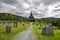 Eidsborg wooden stave church in Norway