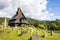 Eidsborg wooden stave church in Telemark Norway