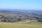 Eifel with twisted mountain roads and villages Hain, NiederdÃ¼renbach and Autobahn bridge