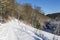 Eifel Winter Landscape And Blue Sky, Germany