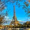 Eiffel Tower In the Autumn