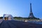 Eiffel tower at blue hour