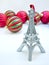 Eiffel Tower Christmas Ornament