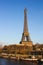 Eiffel Tower in the city of Paris, France