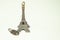 Eiffel tower made out of bronze, miniature eiffel tower keychain