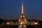 Eiffel Tower by the night