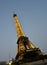 The eiffel tower in Paris.