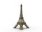 Eiffel tower in Paris France isolated