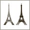 Eiffel Tower set landmark paris style vintage