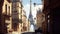 Eiffel Tower from Street Artist\\\'s Perspective, Made with Generative AI