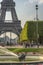 Eiffel Tower view from Champ de Mars