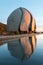 The eight BahÃ¡â€™Ã­ temple in the world and first in South America, located at the foot of the Andes mountain Range in Santiago