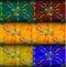 Eight flower pattern pack