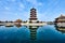 Eight Immortals Crossing the Sea Palace Panoramic Huixian Pagoda