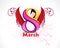 Eight March Woman\'s Day background