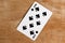 Eight of Spade playing card