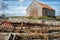 Eighteenth century Coal barn at Thornham, Norfolk, England.