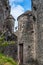 Eilean castle door detail in Scotland